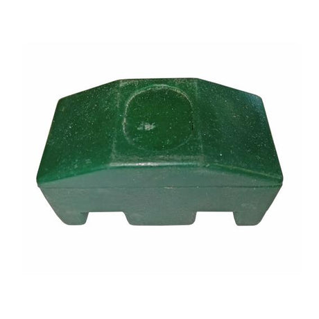 Halterung für Pfosten 40x60mm PVC grün