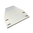 Platte für Antrieb Zn 140x130x8mm