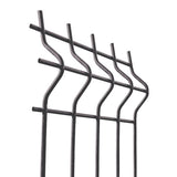 Geschweißtes Zaunfeld 3D ZnPVC 2500x1530x4mm anthrazit
