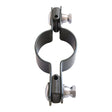 Durchgehende Klemme für Pfosten D48mm ZnPVC RAL 7016