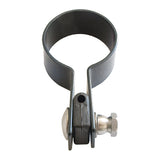 End cap for post ZnPVC D48mm anthracite