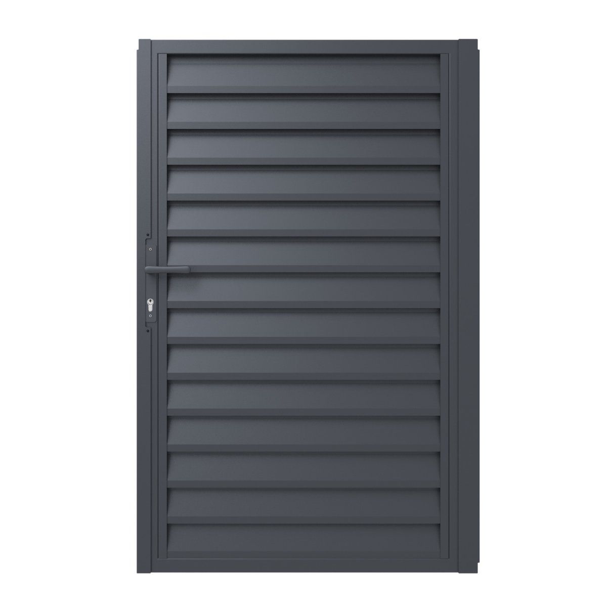 Tor 1flg. Stahl IMPERIAL 900x1500mm,Rechts anthrazit