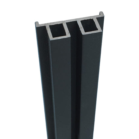 Aluminiumschiene für Dekorplatte 1750mm anthrazit