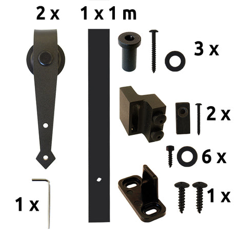Schiebetürsystem mini "Gladio"