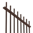 Geschweißtes Zaunelement N2D 2500x1630mm D5/4/5mm braun