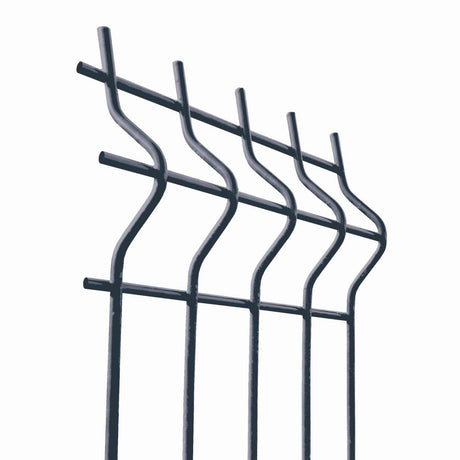 Geschweißtes Zaunfeld 3D ZnPVC 2500x1730x5mm anthrazit