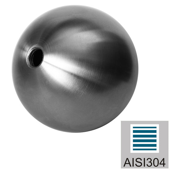 Hollow end ball