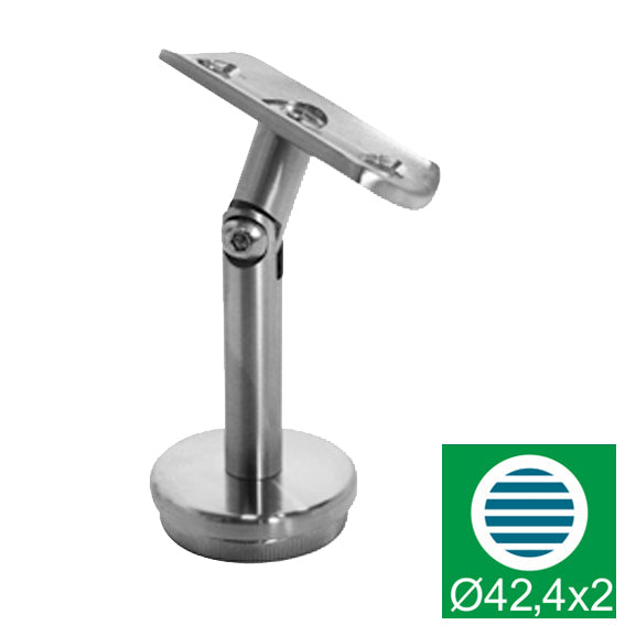 Handlaufhalter für Pfosten AISI304, D42,4x2/d42,4x