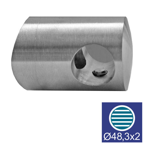 Füllstabhalter links AISI304, d12/D48,3x2mm