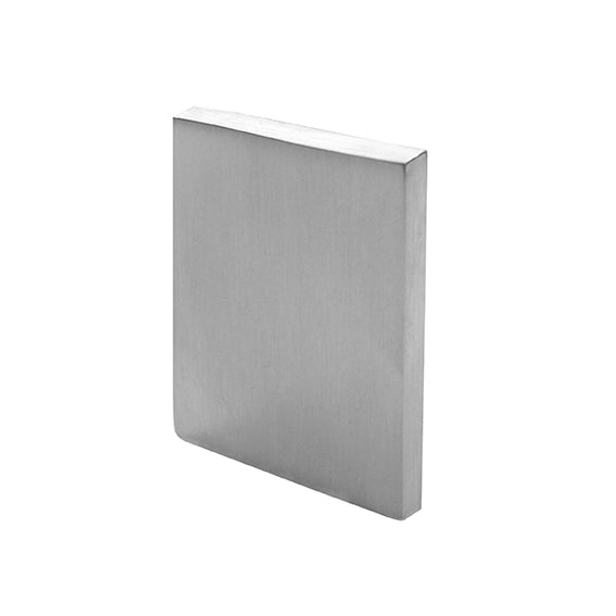 Endkappe für Handlauf - Flansch AISI304, 40x40mm,