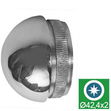 End cap half-circle