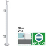 Rostfreier Pfosten , VK- AISI316, D42,4/4xmodel22/
