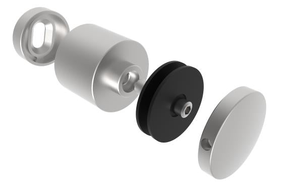Halter für Glas