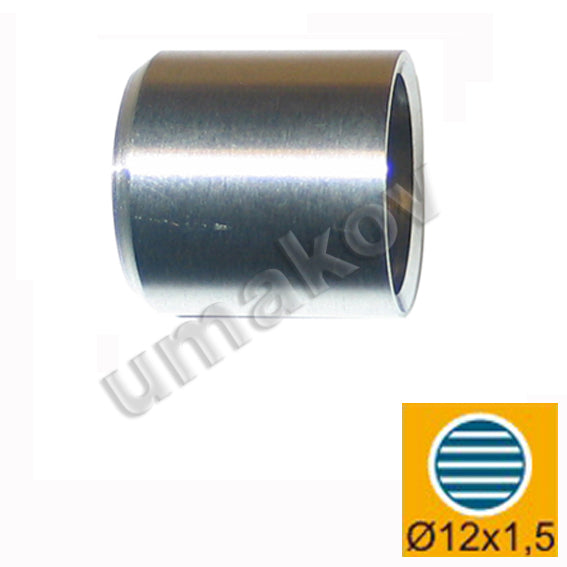 Endkappe für Füllstab AISI304, D15/d12/L20mm