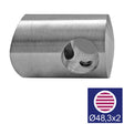 Füllstabhalter links AISI316, d12/D48,3x2mm