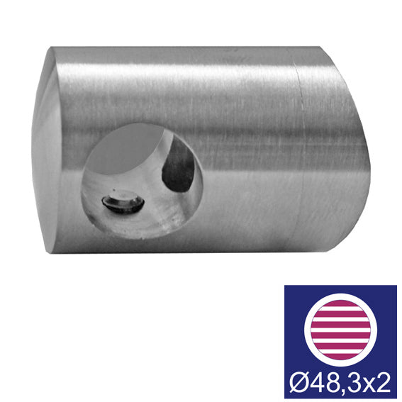 Füllstabhalter rechts AISI316, d12/D48,3x2mm