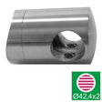 Stabhalter AISI316, D42,4/d10mm