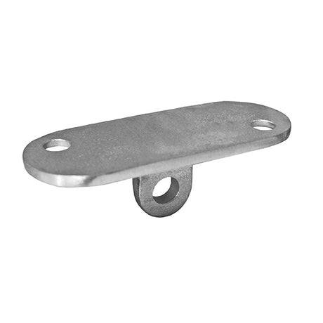 Anschraubeplatte für Handlaufhalter AISI316