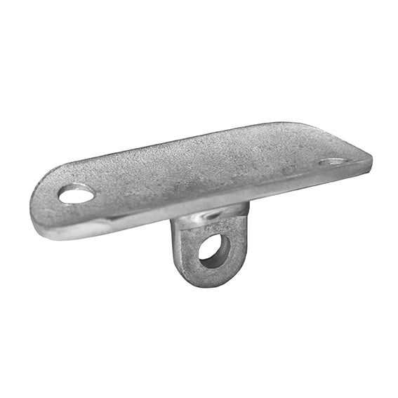 Anschraubeplatte für Handlaufhalter AISI316, D42,4