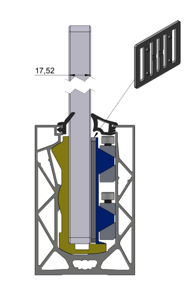 AL-Profil, Verbindungsstift
