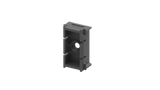 Click-Lock Kupplung für Fassadensystem, 25 x 25 - Anthrazit RAL 7016, 50Stk.