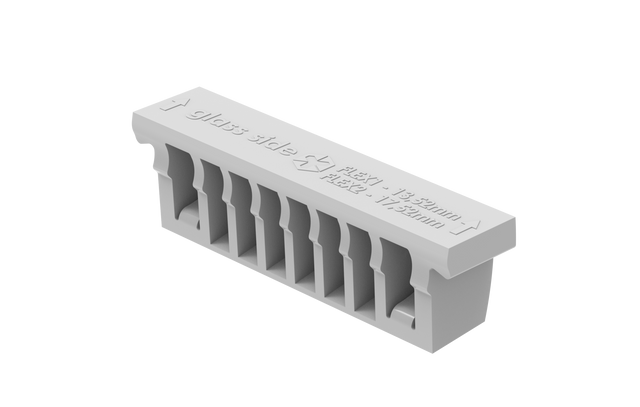 Set für verstellbare Glasbefestigung - excenter