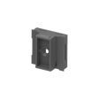 Click-Lock Verbindung für Fassadensystem, 45 x 25  – Anthrazit RAL 7016, 50Stk.