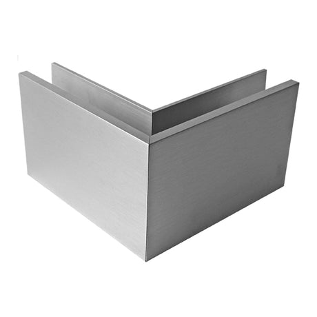 Ecke OUT für Aluprofil mit Oberverankerung AL/ELOX