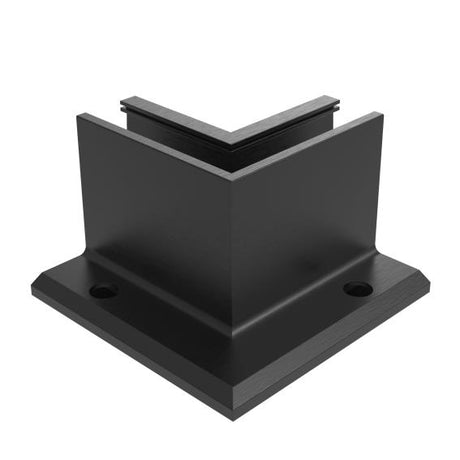 Ecke IN für Aluprofil mit Oberverankerung AL/ELOX/