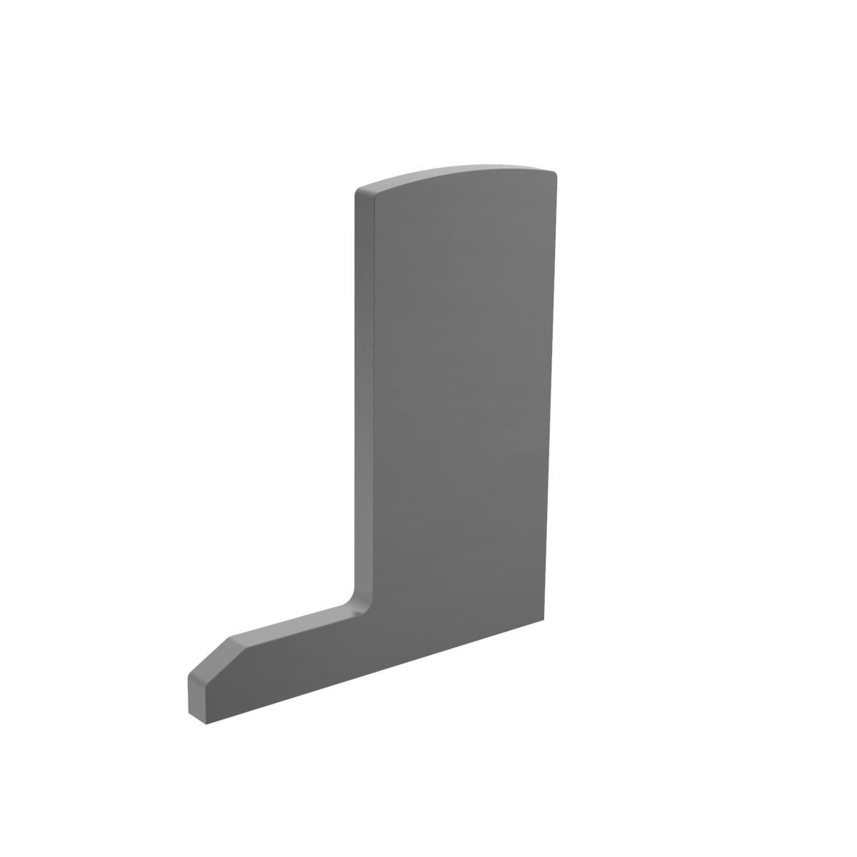 Endkappe für Aluprofil AL/0006-ECO-RAL 7016