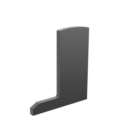 Endkappe für Aluprofil AL/0006-ECO-S-EB