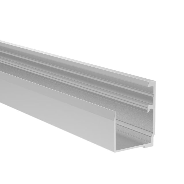 Bottom cover strip for AL profile, ELOX