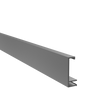 Aluminium-Zaunadapter für Füllungen - 1700mm Abdeckleiste