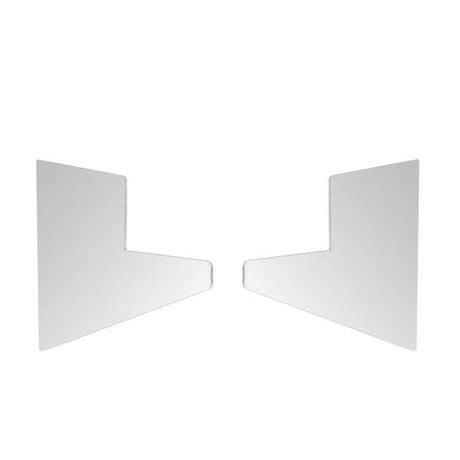 Aluminiumkanal dachprofil 100x80mm +2°Blindstopfen