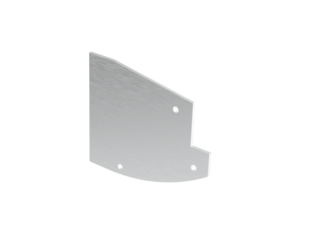 Endkappe für Aluprofil