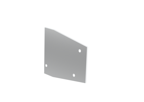 Endkappe für Aluprofil