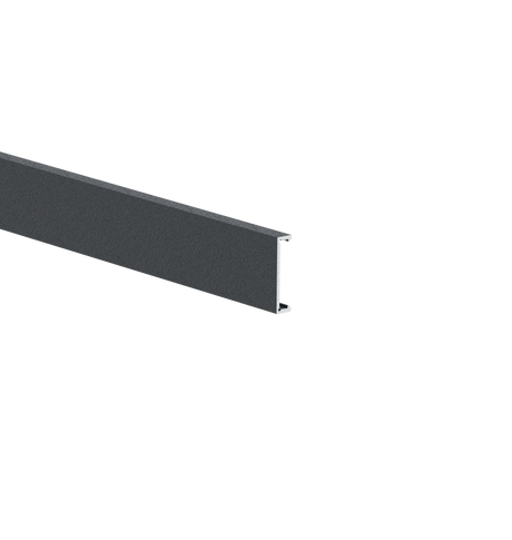 Aluminium-Fassadenleiste 25x6-6000mm R7016