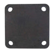 Verankerungsplatte für Pfosten an Mauer 80x80, t8, 4xd10mm
