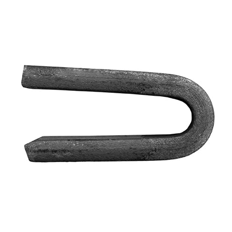 Zaunverankerung in Pfosten h50, 12x6mm, Fe