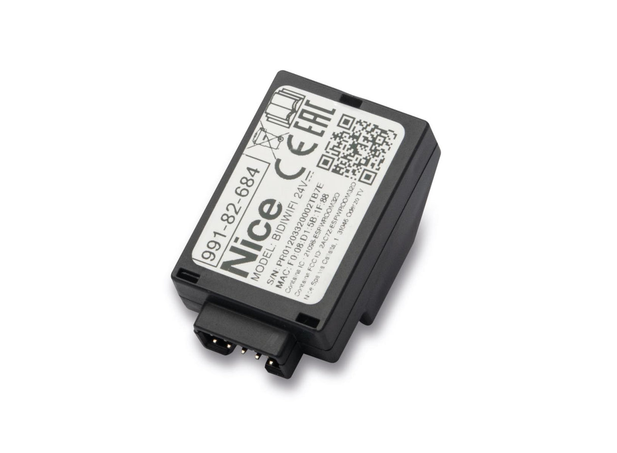 WIFI receiver for remote control NICE automations