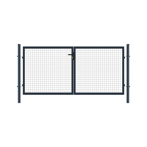 Tor 2x Eco ZnPVC 3600x1600mm anthrazit