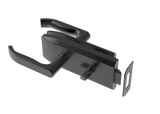 Schlösser für Glastüren inox, glass t 8,10,12mm BLACK