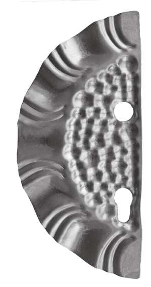Schlossplatte – links 265x125, t1,2, d19, 85mm