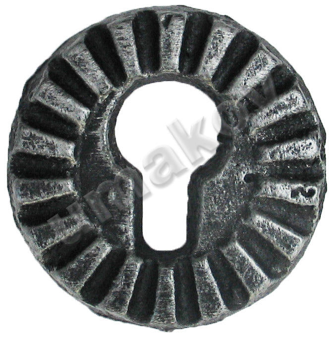 Schlossplatte cast iron, D68mm