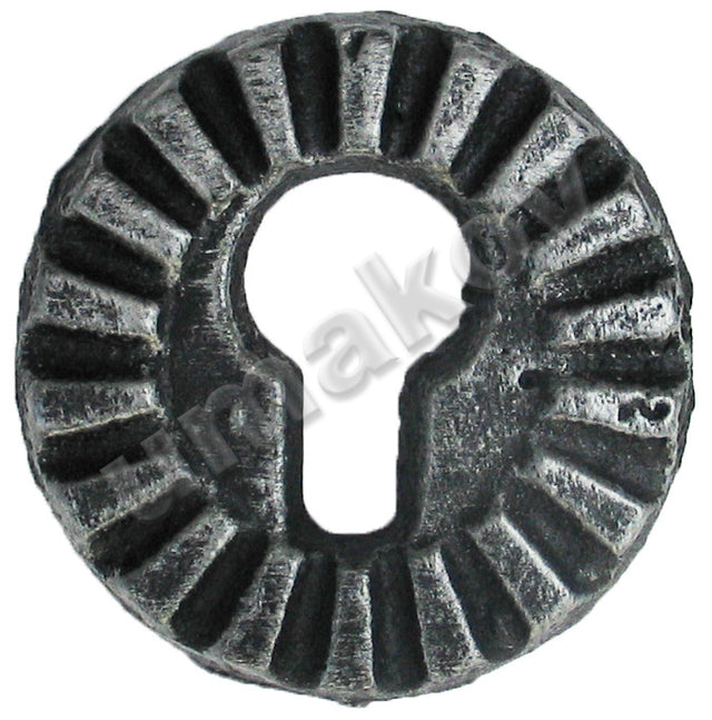 Schlossplatte cast iron, D68mm
