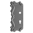 Schlossplatte – links 315x135, t2, a85, d20mm