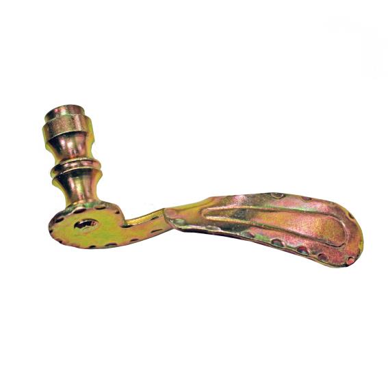 Ziertürdrücker - rechts L142, d19mm, Zn