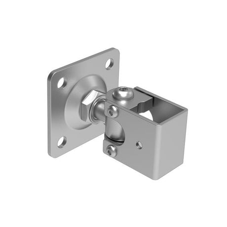 Torband mit U-Bügel und Platte Zn, M16, 80x80mm