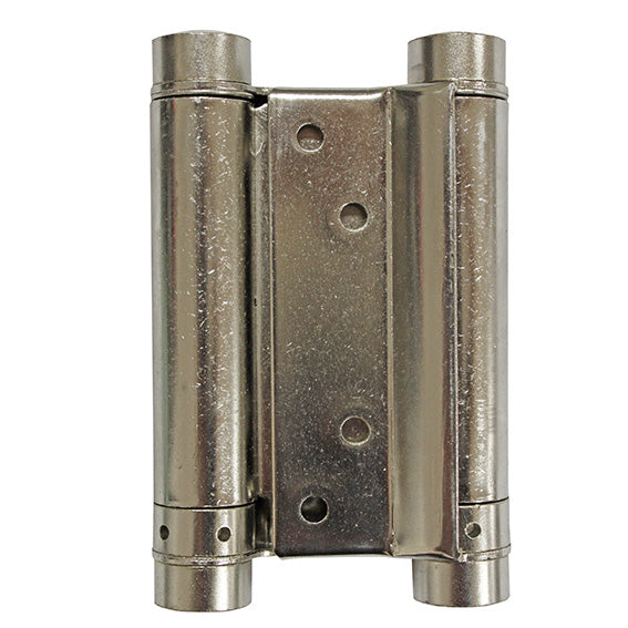 Selbstschließfederscharnier 2-seitig Nickel, L=125