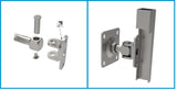 Hinge - plate, Fe, 30x90x5